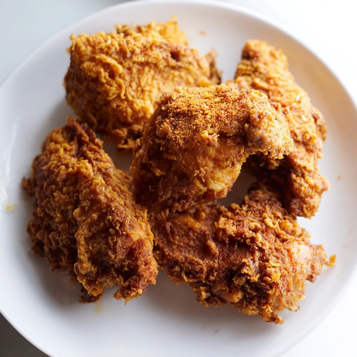 Crispy Golden Fried Chicken
