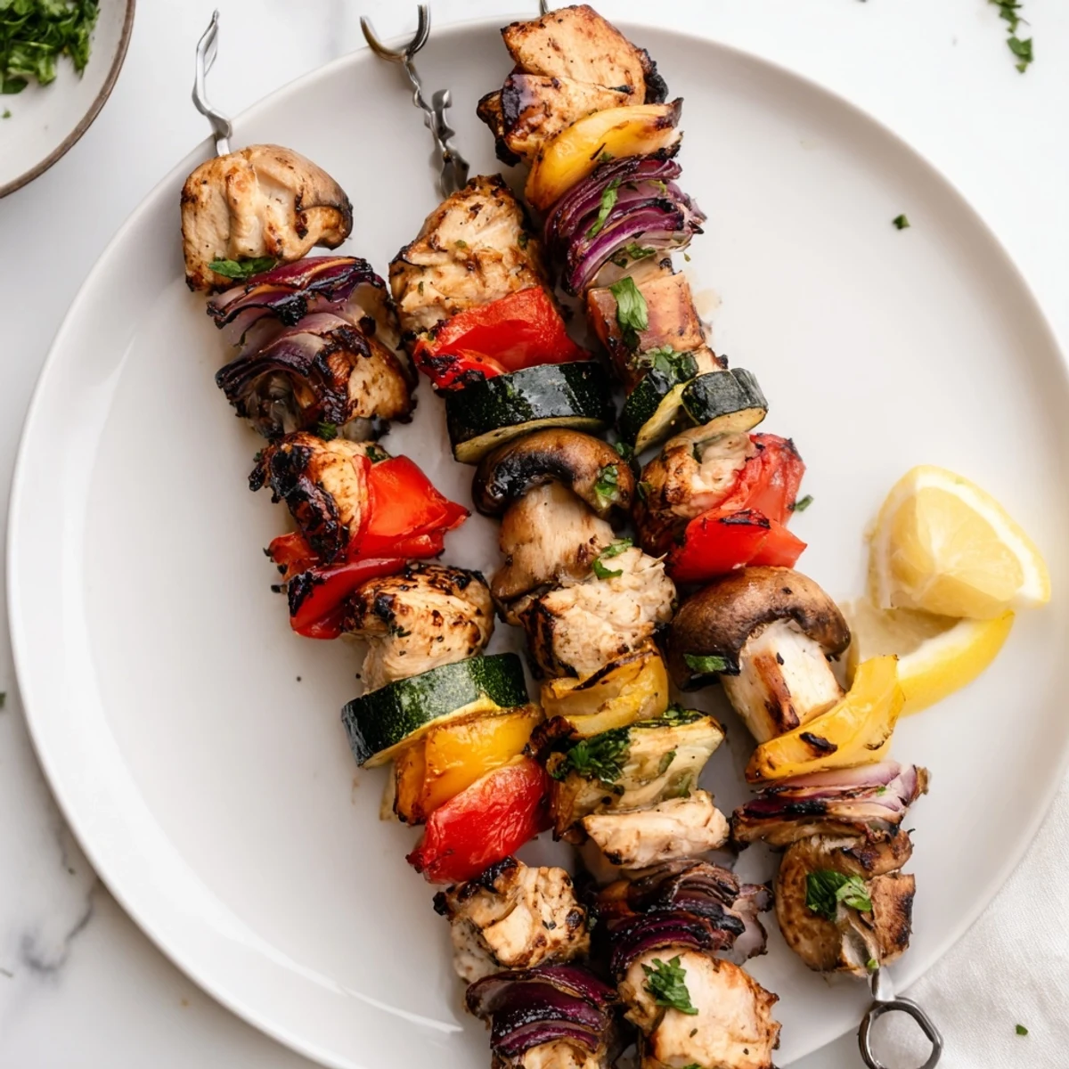 Grilled Chicken Kabobs With Vegetables Recipe smoky aroma, tender chicken and crisp zucchini