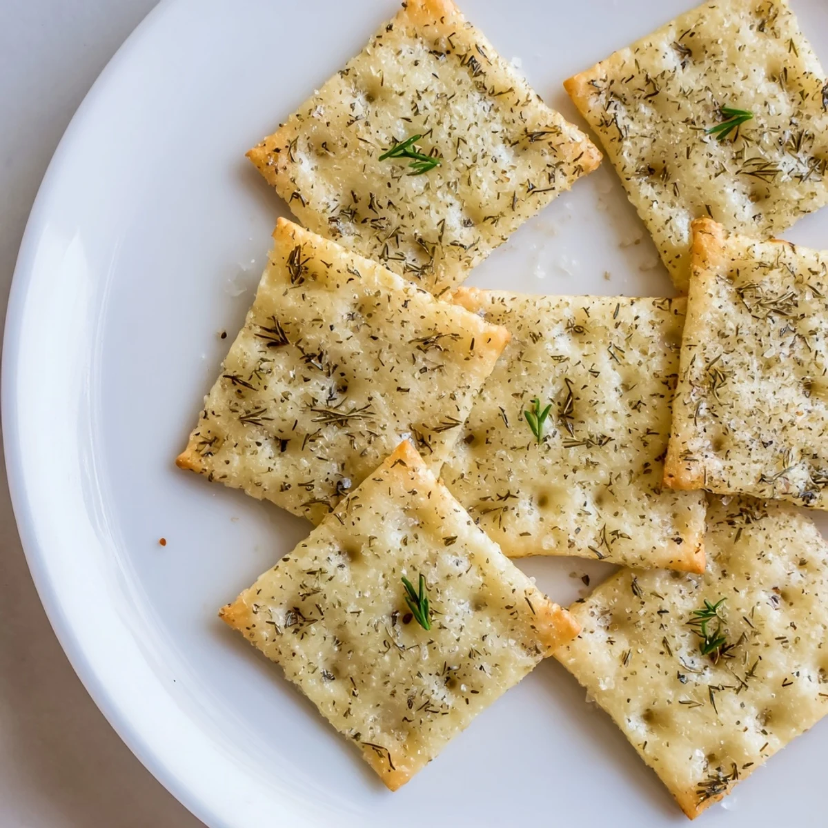 Serve this Dill Pickle Saltines Recipe with creamy dip for salty, zesty bites