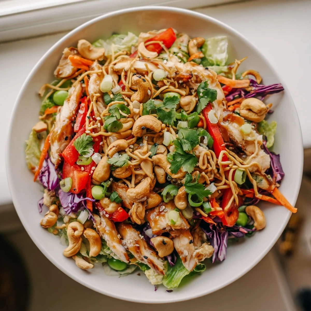 Chicken Cashew Crunch Salad