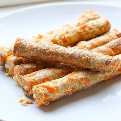 Apple and Carrot Dog Chew Sticks