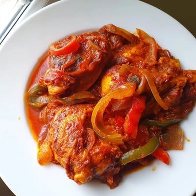 Senegalese Chicken with Tomato Sauce