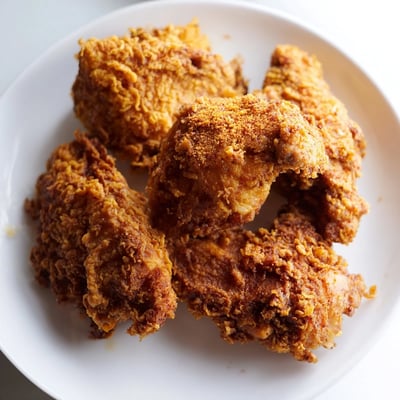 Crispy Golden Fried Chicken